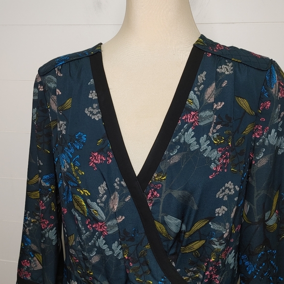 Banana Republic floral maxi dress size 14 - Picture 4 of 13